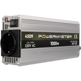Resim Powermaster PM-4509 24 Volt - 1000 Watt Modifiye Sinüs İnverter 