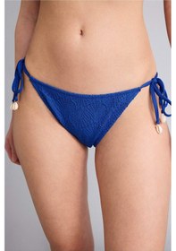 Resim Defacto Regular Fıt Nakışlı Brode Bikini Alt B6895ax26smbe114 Mavi-be114 