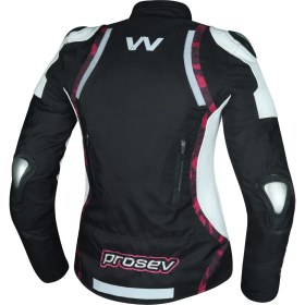 Resim Prosev W51A Rose Leather Kadın 4 Mevsim Mont Deri-Kumaş Siyah 