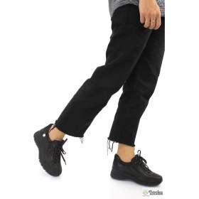 Resim Mammamia Kadın Ortopedik Hakiki Deri Spor Tarz Dolgu Topuk Ayakkabı M26/KA3635 