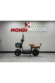 Resim Mondial Bomber Elektrikli Motosiklet Siyah 2026 - MondiMotor 