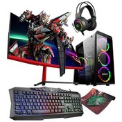 Resim Zeiron RSX44 R5-5600X 16 GB 1 TB HDD+128 GB M.2 SSD GTX1650 144 Hz 24" Dos Masaüstü Oyuncu Bilgisayarı 