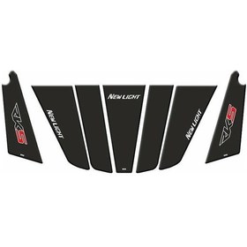 Resim Rks Newlıght 125 Cc 2020 - 2024 Uyumlu Tank Pad Set 003 Çok Renkli 