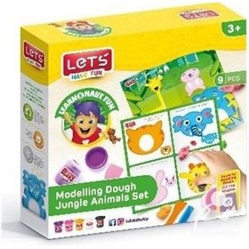 Resim Orman Hayvanları Matlı Oyun Hamuru 5x100 Gr. ( L9011) 