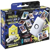 Resim Fujifilm Instax Mini Link 2 Splatoon 3 Bundle Edition Portatif Fotoğraf Yazıcısı 