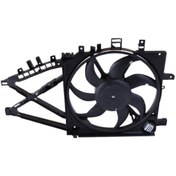 Resim Opel Combo C Corsa C 1.3 1.7 CDTI DTI 2001 Sonrası Fan Motoru Davlumbazlı (390 mm - 3 Fişli - 7 Kanat) 