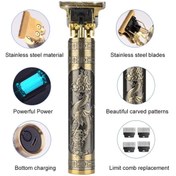Resim UCUZTEKNO Hair Trimmer Çizik Tıraş Makinesi 