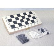 Resim Larimar Ahşap Kutulu Satranç Tavla Seti Model 4 - 9028215230471lmr 