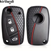 Resim Kirtlagdi Silikon Anahtar Kılıfı, for Fiat Panda, Grande Punto, Stilo, Doblo, Bravo, Ducato, 500 için Koruyucu Anahtar Kabuğu - Anahtarlık Uyumlu Oto Aksesuarlar 