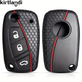 Resim Kirtlagdi Silikon Anahtar Kılıfı, for Fiat Panda, Grande Punto, Stilo, Doblo, Bravo, Ducato, 500 için Koruyucu Anahtar Kabuğu - Anahtarlık Uyumlu Oto Aksesuarlar 
