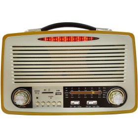 Resim fortrek A+ Kalite Nostalji Eskitme Bluetooth Hoparlör Fm Radio Sd Kart Usb Yüksek Ses Eski Nostalji 
