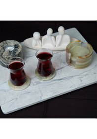 Resim Costa Bardak Altlığı Seti Açık Yeşil 