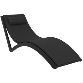 Resim Asmasa44 Siesta Slim Şezlong Minderli (477736449) 