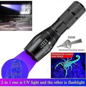 Resim Süper Parlak Uv El Feneri Ultra Violet El Feneri Siyah Işık Lambası Led High Quality En Iyi Kalite Aydınlatma 