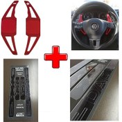 Resim Dacia Duster Uyumlu Kapı Eşiği Ve F1 Kulakçık Vites Kolu (554410529) 