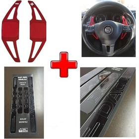 Resim Dacia Duster Uyumlu Kapı Eşiği Ve F1 Kulakçık Vites Kolu (554410529) 