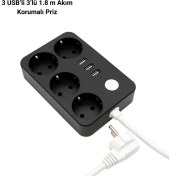 Resim 4’lü Priz U314 