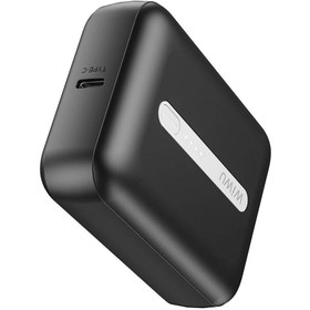 Resim HEDİYE-> Wiwu Wi-P033 LED Işık Göstergeli Taşınabilir Mini Powerbank 10000mAh - Siyah 