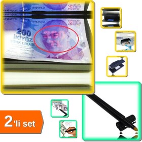 Resim HerEveOyuncak Elektrikli Para Kontrol Cihazı + Para Kontrol Kalemi - 2li Set Q1S2E2 
