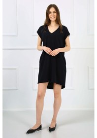 Resim Alexandergardı Cepli Basic Elbise B21-45100 001 