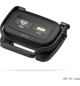 Resim GRILL'O GR622 Batman & Süpermen Waffle Makinesi Dc Lisanslı Desenli Hediyelik 