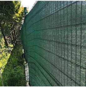 Resim 1,5x1 Yeşil Bahçe Gizleme Ağı %75 Gölgelik Güneşten Korunma Ve Gizlilik 