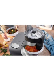 Resim Bosch Serie 4 Mutfak Makinesi Mum 5 1000 W Metalik Inoks Gümüş - Airfry Tepsi Hediye 