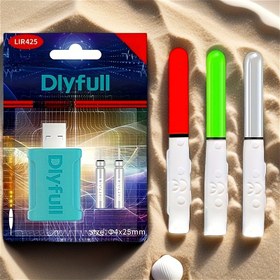 Resim Yeni Olta Ucu Işığı, CR425 Şarj Edilebilir Batarya Şarj Cihazı Kiti ile Birlikte Gece Olta Balığı için Tasarlanmıştır, Renk Değiştiren Uçlarla Olta Tespitine Yardımcı Olur, Olta, Deniz Olta, Floresan Parlama Çubukları ve Sahil Olta Alarmları için Parlak Yüzen Setler için Uygundur. 