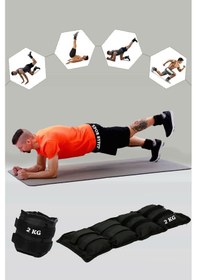 Resim 2 Kg Siyah Deluxe Comfort El Ayak Ağırlığı Siyah 