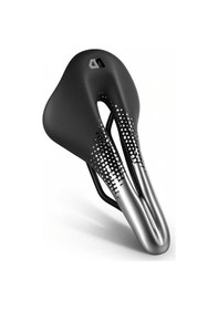 Resim Shineyee Ergonomik Konforlu Bisiklet Saddle - Yüksek Elastik, Havalandırmalı, Yolluk Bisikletler İçin Siyah-gümüş Jant Yedek Parçası Çok Renkli 