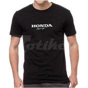 Resim Honda Racing Tasarım Motorcu Tişörtü Beyaz 