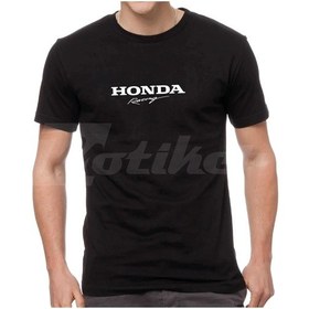 Resim Honda Racing Tasarım Motorcu Tişörtü Beyaz 