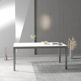 Resim Merlan Yemek & Toplantı Masası - L / Gri 