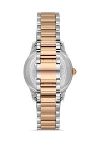 Resim Ferro Quartz Çelik Rose/gri Kırmızı Kadran 32 Mm Kadın Kol Saati 