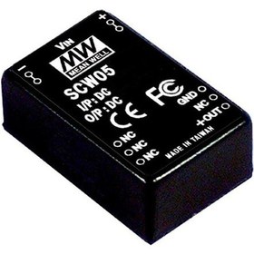 Resim Meanwell Scw05b-15 ,18..36vdc 15vdc/400ma Dc-dc Konverter 