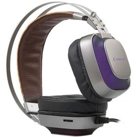Resim Rampage SN-RW77 Prestıge Metalik Gri usb 7.1 Ergonomik Tasarım Gizli Mikrofonlu Oyuncu Kulaklık 