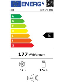 Resim Seg Lfw 2502 Statik Buzdolabı 