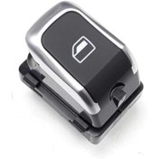 Resim Audi A7 2011 - 2018 Arka Cam Açma Düğmesi Krom Nikelajlı İthal Marka 4H0959855A 