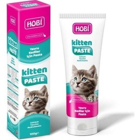 Resim Hobi Kitten Paste Yavru Kediler Için Multivitamin Pastası 100gr 