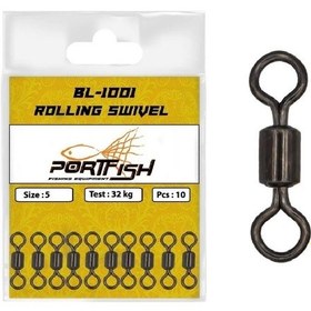 Resim Portfish Bl1001 Paslanmaz Fırdöndü No:6/0 - Standart 