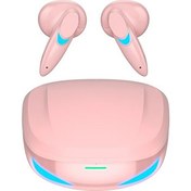 Resim TG-G10 RGB Işıklı Çift Mikrofonlu 3 Modlu 5.2 Yeni Nesil Pembe Bluetooth Kulaklık Torima