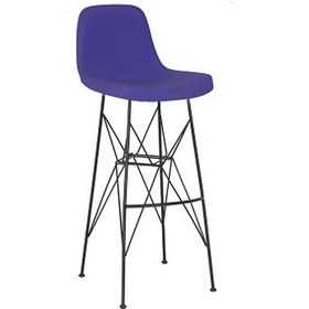 Resim Ikon Küçük Rahat Bar Sandalye 75 cm BLU1726 