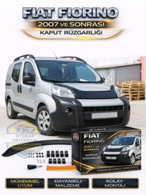 Resim KAPOTO Fiat Fiorino 2007 Ve Sonrası Kaput Rüzgarlığı Koruyucu Ön Kaput Koruma ve Rüzgarlık 