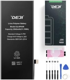 Resim Deji iPhone XR Uyumlu Batarya Mucize Batarya Deji - Orijinal mAh Kapasite 