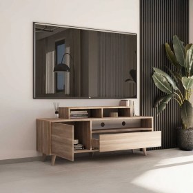 Resim Adore Retro Wide Tori Kapaklı Çekmeceli Tv Sehpası 