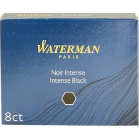 Resim Waterman Dolma Kalem Kartuşu Mürekkebi Siyah 8 Li Paket S0110850 