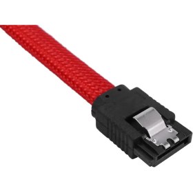 Resim Alfais 4738 Naylon Örgü Hasır Kaplama Sata3 7 Pin 6gbs SSD HDD Data Veri Kablosu 