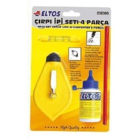 Resim Eltos Boyalı Çırpı Ipi Seti 4 Parça 