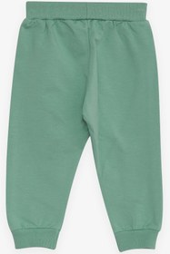 Resim Breeze Kız Bebek Eşofman Altı Bebek Fil Baskılı 6 Ay-2 Yaş, Mint Yeşili 