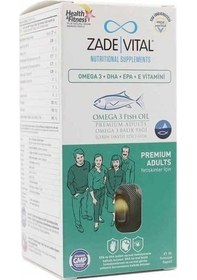 Resim Zade Vital Omega 3 Fish Oil Premium Adults 50 Kapsül 